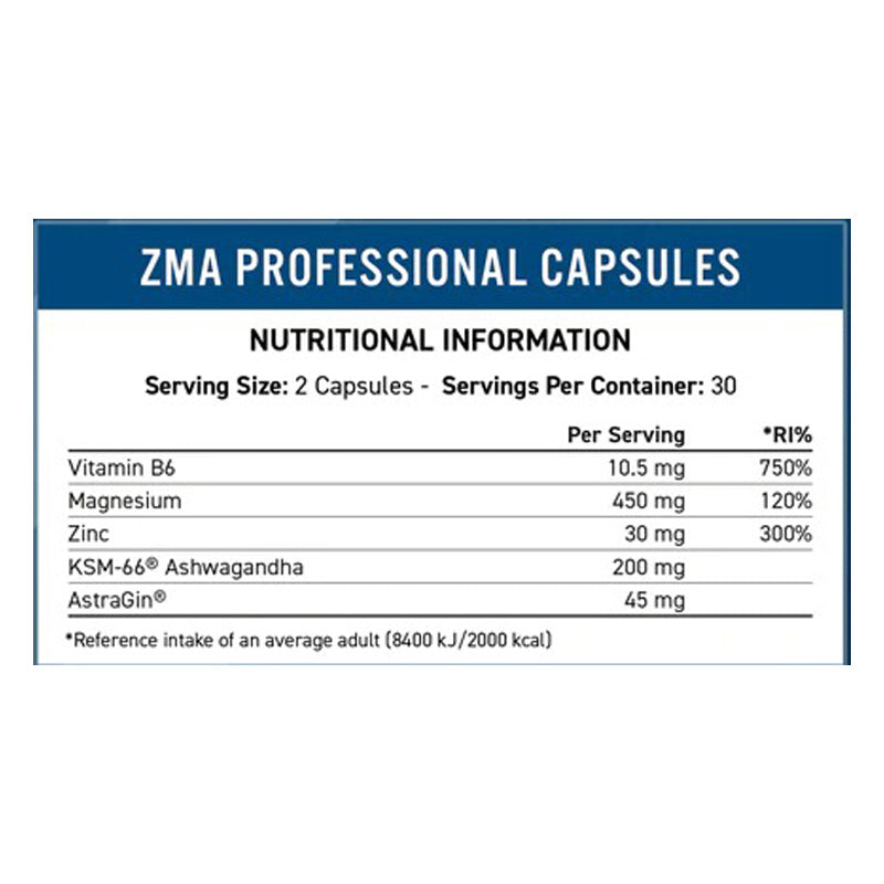 Applied Nutrition ZMA Professional 60 Capsule