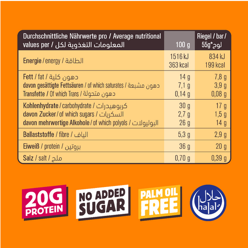 Kaimun Protein Bar Salty Caramel