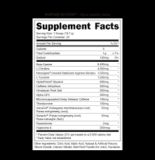 Bucked Up Mother Bucker Pre-Workout Red raspberry / Orange 20 serving