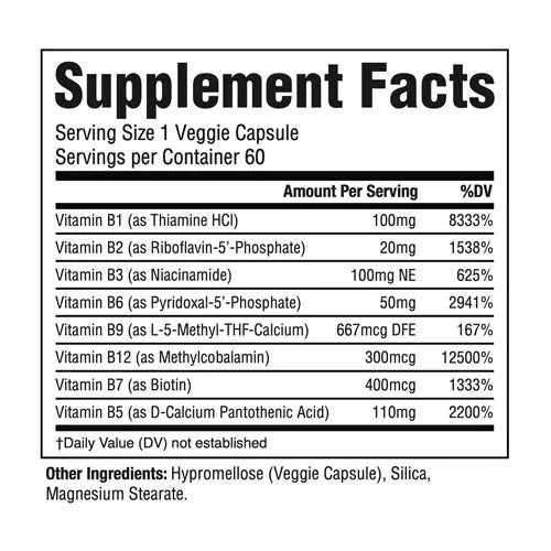 Revive - B-Complex 60 Veg Capsules