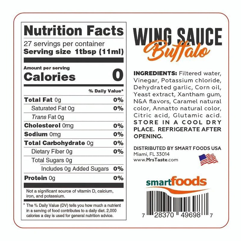 Mrs Taste Red Line Buffalo Wing Sauce 300 ml