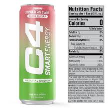 C4 Rtd Smart Energy 355ml Strawberry Guava 1 pc