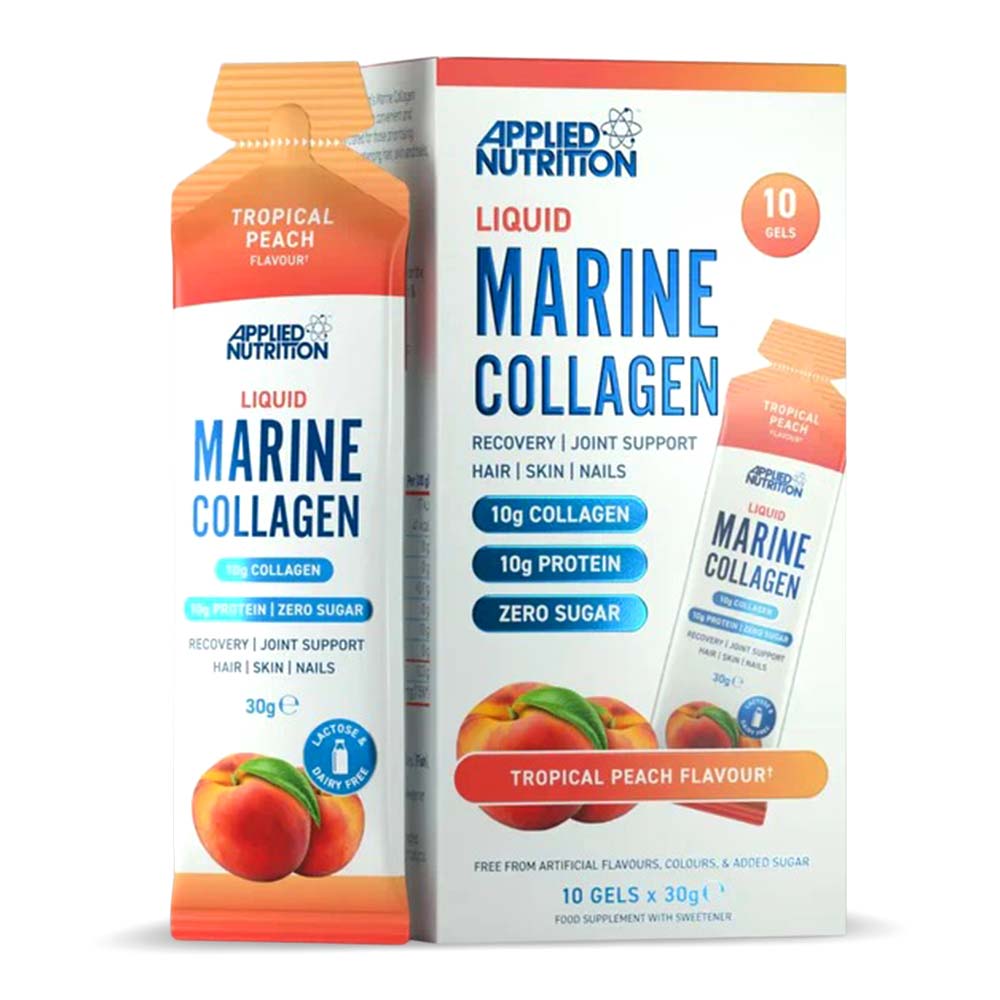 Applied Nutrition Liquid Marine Collagen Supports Bones & Joints 10 packs