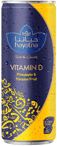 Hayatna vitamin D pineaple passion fruit 250 ml
