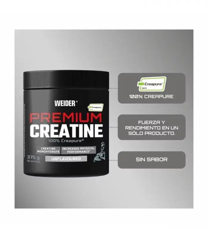 Weider Creatine (375g) UnFlavoured. 100% Pure