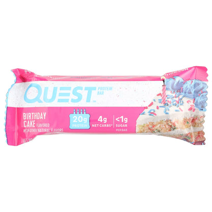 Quest Nutrition Protein Bar, High Protein, Low Carb, Gluten Free, Keto