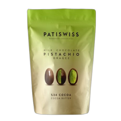 Patiswiss - Milk Chocolate Pistachio 80g