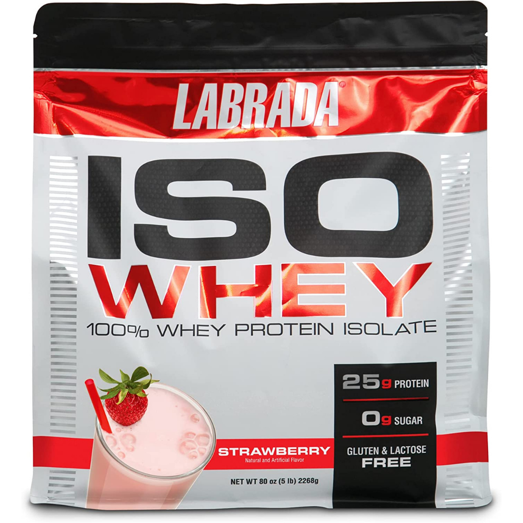 Labrada - Iso Whey Protein Strawberry 2.26 kg