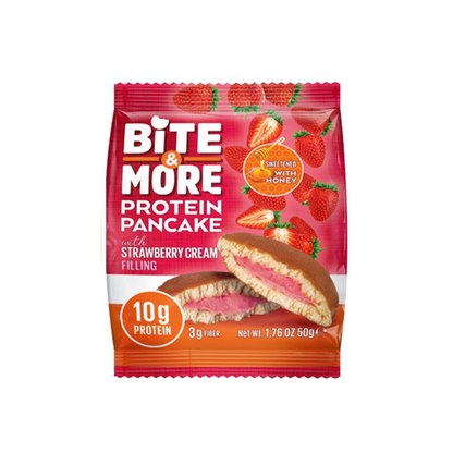 Bite & More - Protein Pancake Strawberry Cream