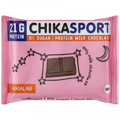 CHIKASPORT - Chocolate Bar Milk Chocolate 100 g