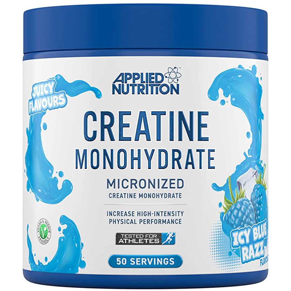 Applied Nutrition - Creatine Monohydrate Icy Blue Razz 50 Servings