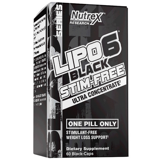 Lipo 6 Black -  Stim-Free Ultra Concentrate (60 Cap)