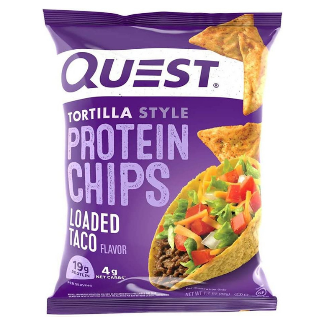 Quest Nutrition - Loaded Taco Tortilla Style Protein Chips 1 Pc