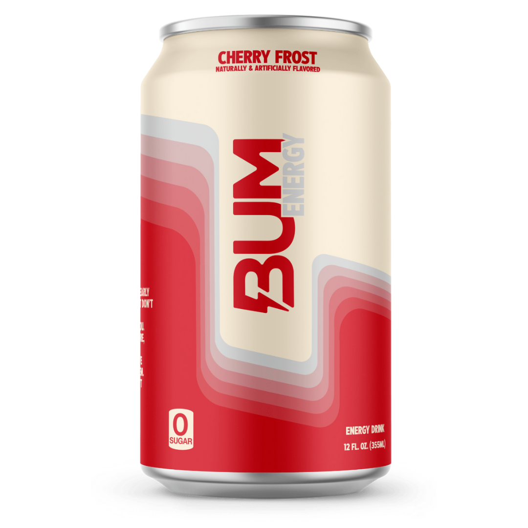 RAW - BUM Energy Drink Cherry Frost 355 ml