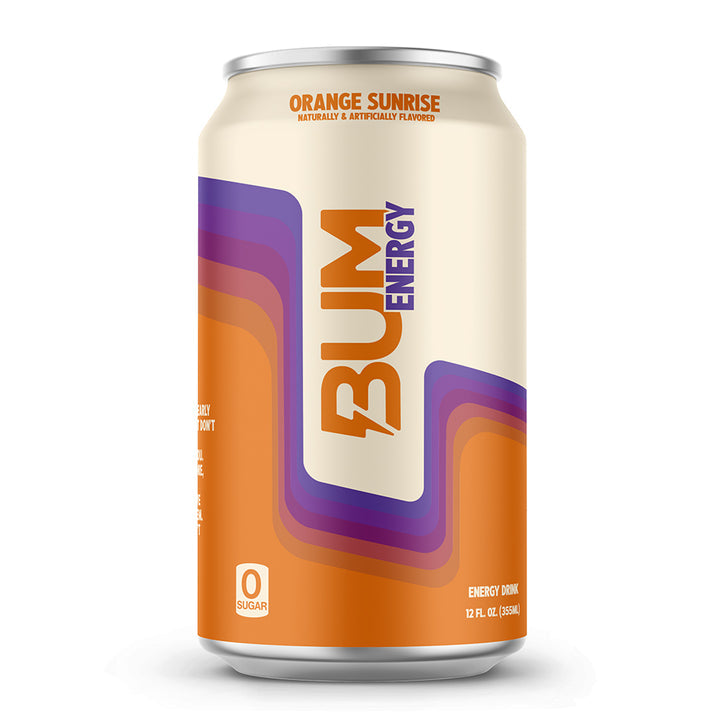 RAW - BUM Energy Drink Orange Sunrise 355 ml