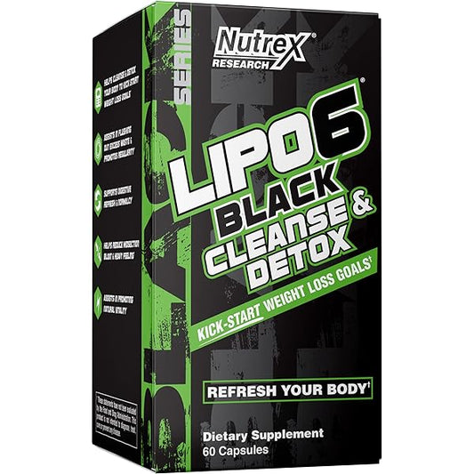 Lipo 6 Black - Cleanse & Detox (60 Cap)