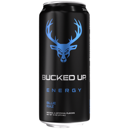 BUCKED Up - Energy Drink Blue Raz 473 ml