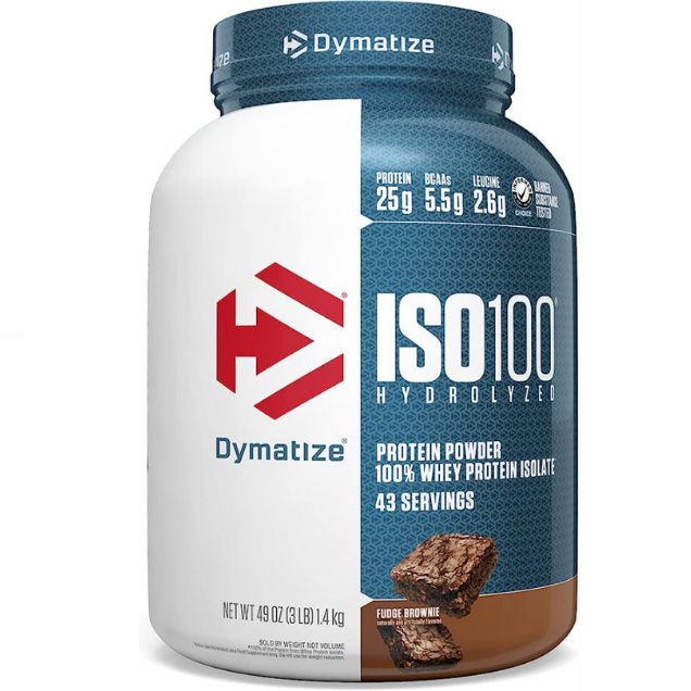 Dymatize Iso 100 - Fudge Brownie 2.3 kg