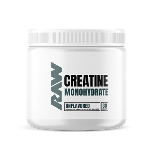 Raw - Creatine Monohydrate Unflavored 30 Servings