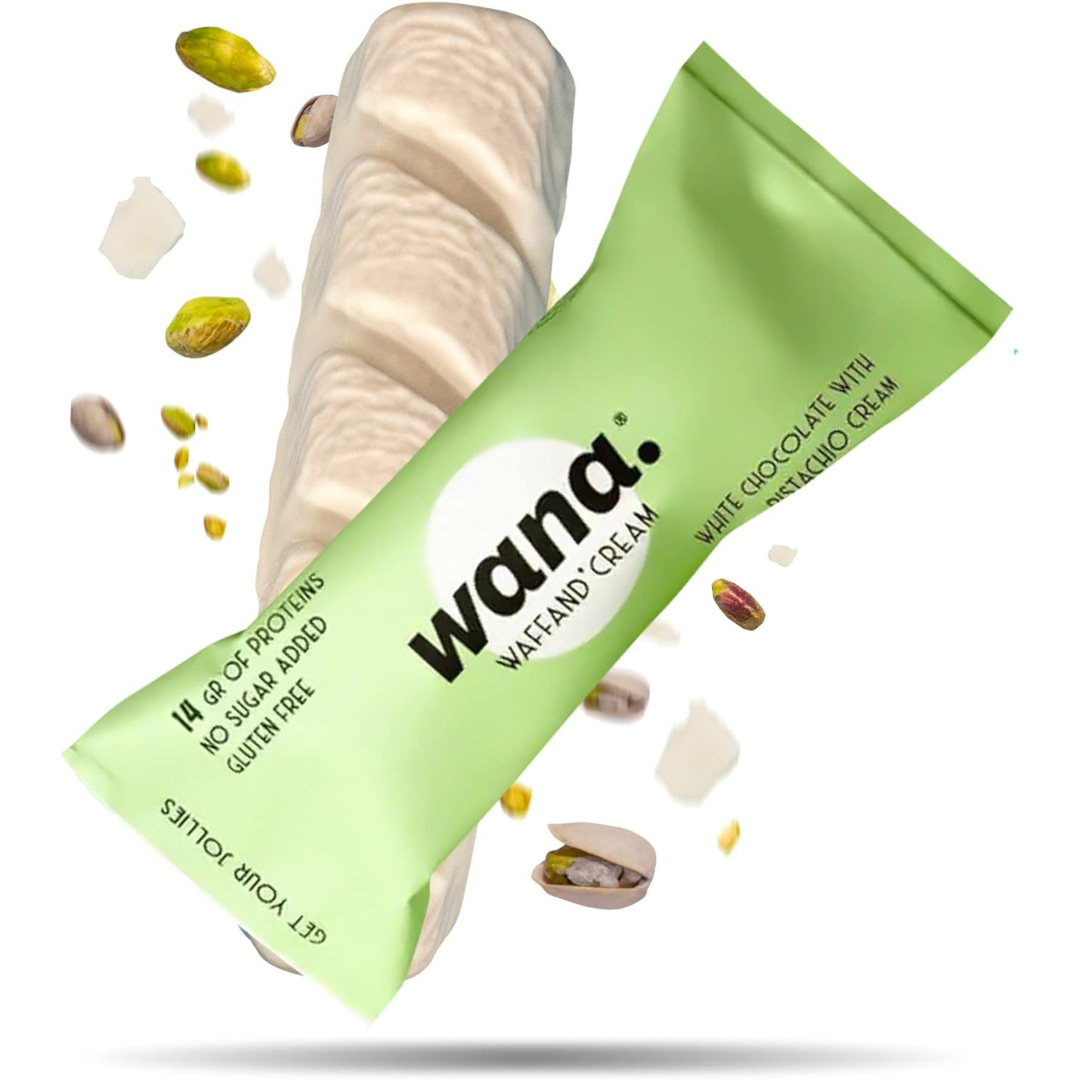 Wana - White Chocolate Pistachio Waffand’ Cream