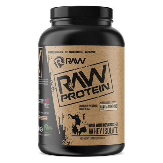 Raw - Whey Isolate Protein Powder Vanilla Milkshake 900 g