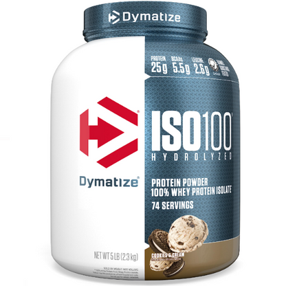 Dymatize Iso 100 - Cookies & Cream 2.3 kg