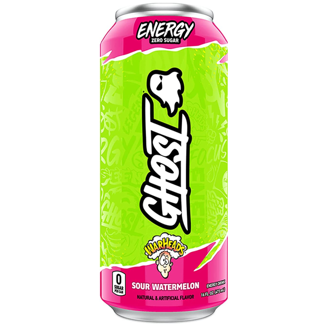 Ghost - Energy Drink Warheads Sour Watermelon 473 ml