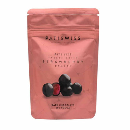 Patiswiss - Strawberry Milk Chocolate Bite Size 80g