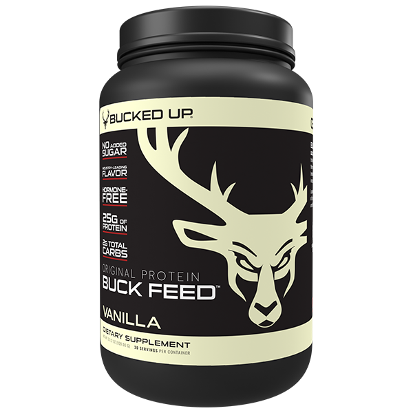 BUCKED Up - Buck Feed Original Protein Vanilla 1 kg