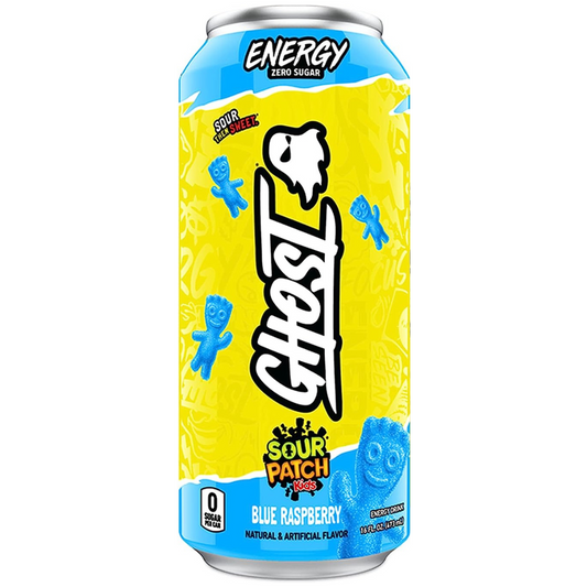 Ghost - Energy Drink Sour Patch Kids Blue Raspberry 473 ml