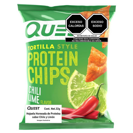 Quest Nutrition - Chili Lime Tortilla Style Protein Chips 1 Pc