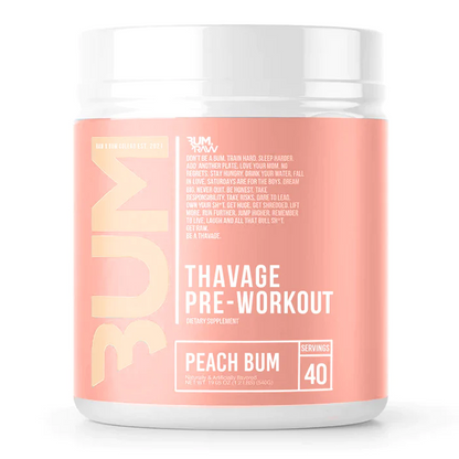 Raw - Cbum Thavage Pre-Workout Peach Bum 40 SRV