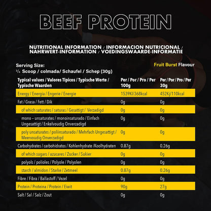 NXT - Beef Protein Isolate Fruit Burst 1.8 kg