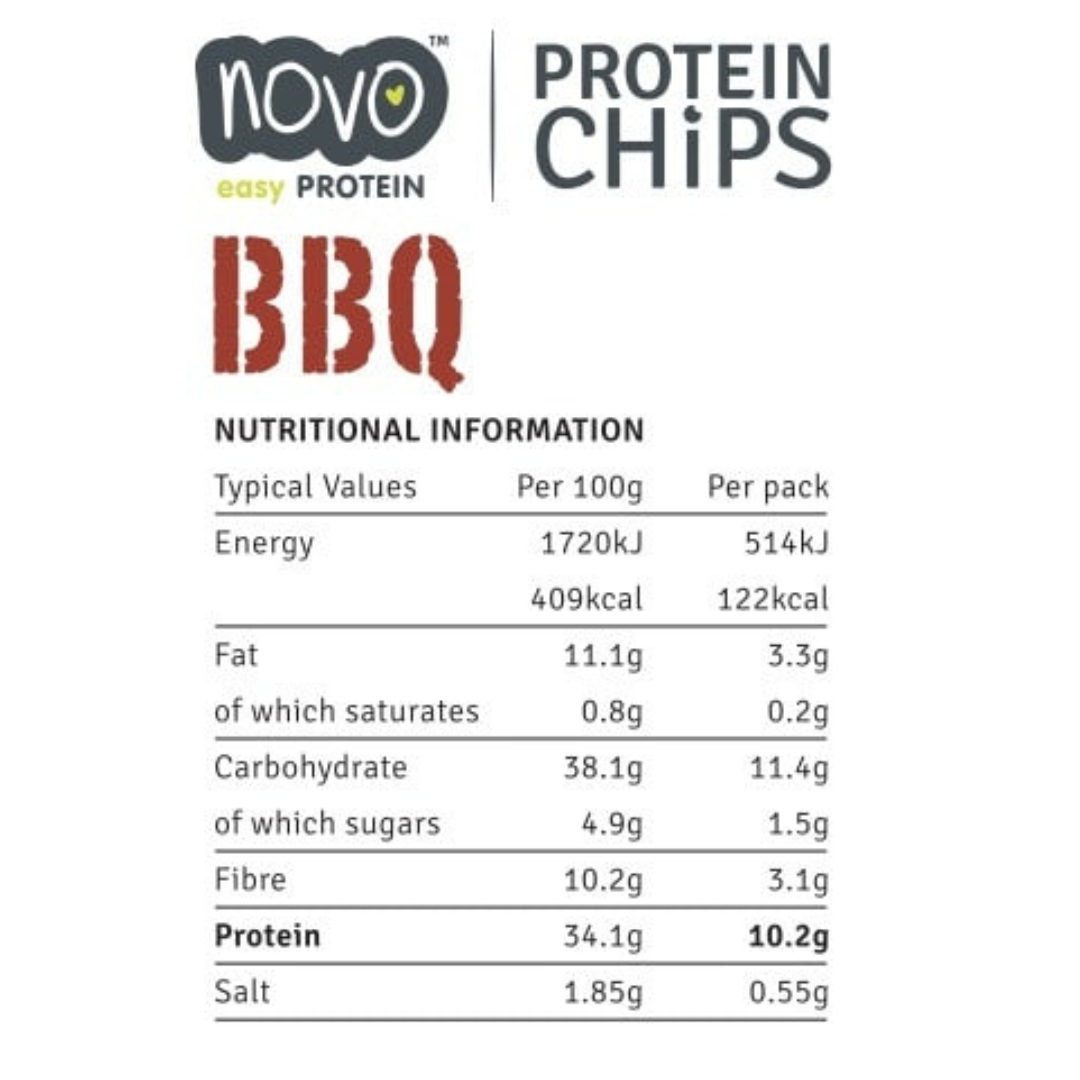 Novo - Protein Chips BBQ 30 g