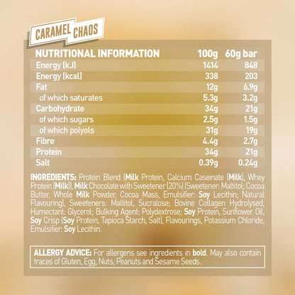 Grenade - Protein Bar Caramel Chaos 60 g