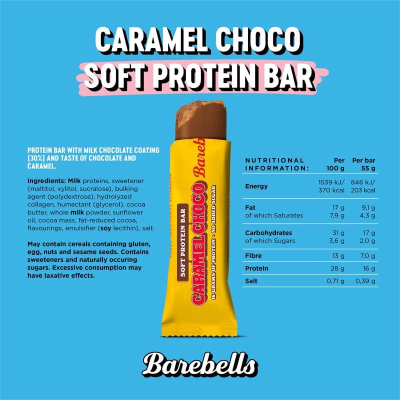 Barebells - Protein Bar Caramel Choco 1 Pc