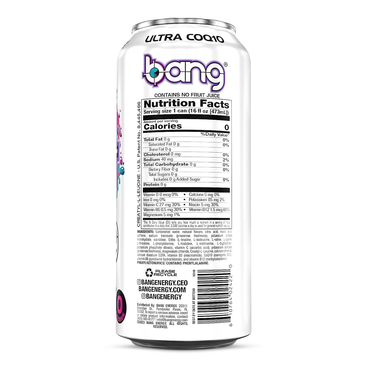 Bang Energy - Radical Skadattle Energy Drink 473 ml