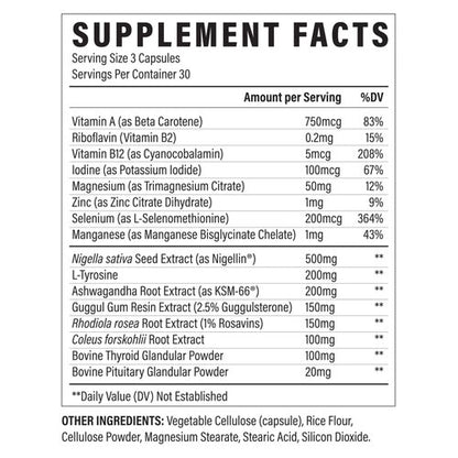 Revive – Thyroid Support 90 Vegetarian Capsules