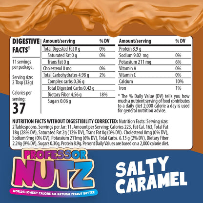 Professor Nutz - Organic Peanut Butter Salty Caramel 352 g