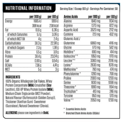 Applied Nutrition Critical Oats - Chocolate 60 gm