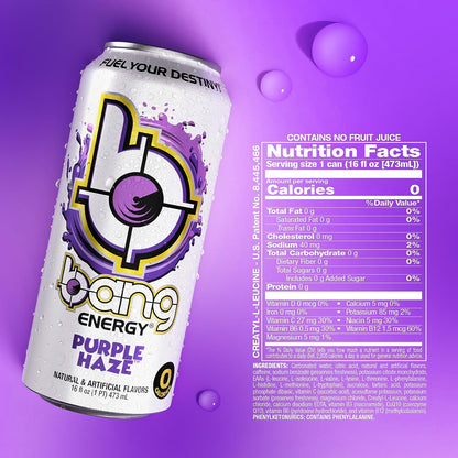 Bang Energy - Purple Haze Energy Drink 473 ml