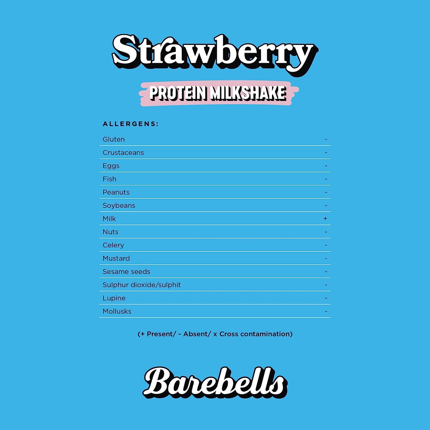 Barebells - Protein Milkshake Strawberry 1 Pc