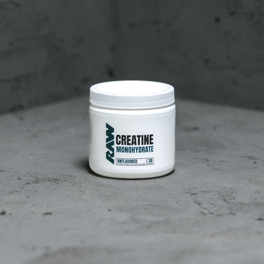 Raw - Creatine Monohydrate Unflavored 30 Servings