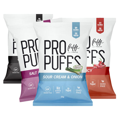 Pro Life - Pro Puffs Chips Sour Cream & Onion 1 Pc