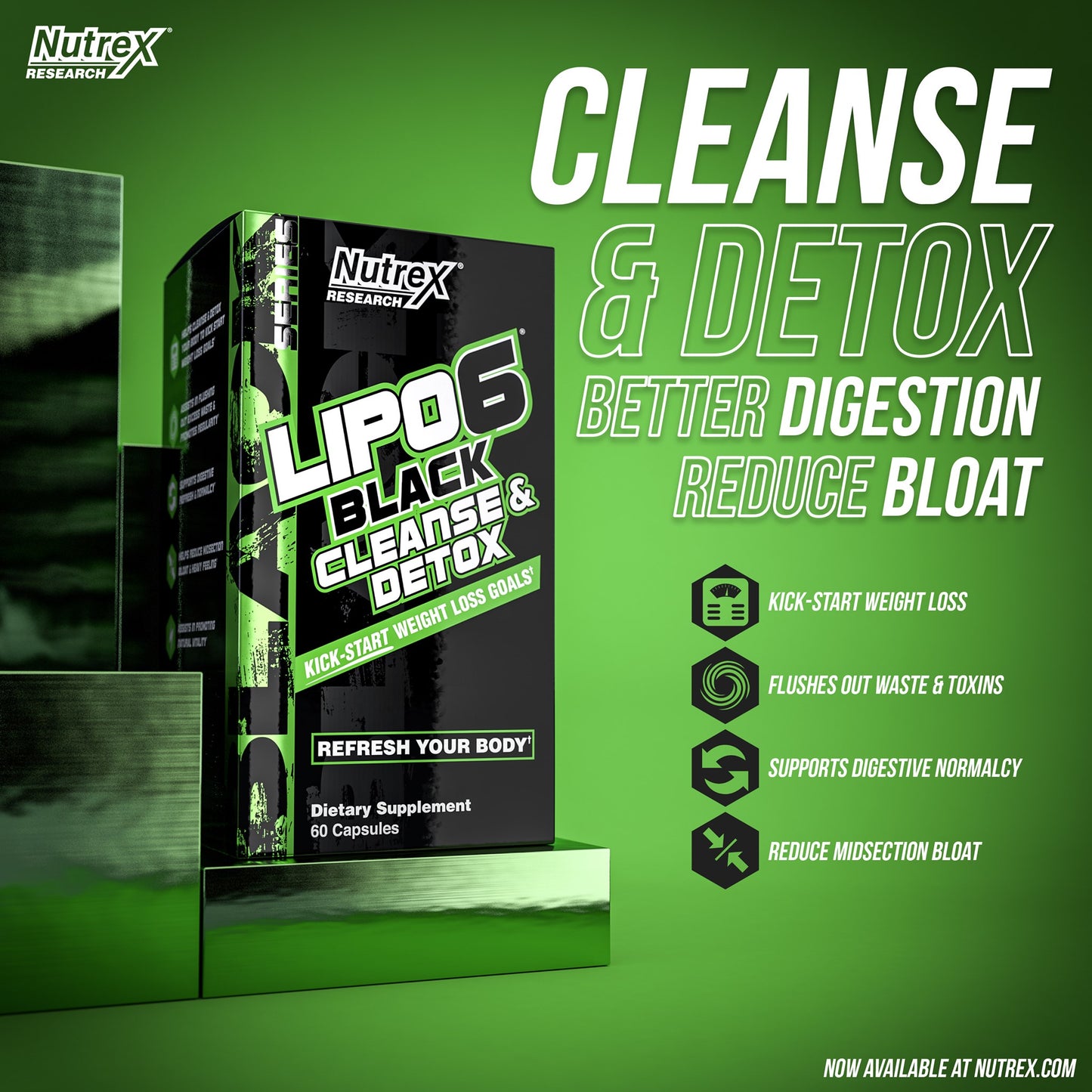 Lipo 6 Black - Cleanse & Detox (60 Cap)