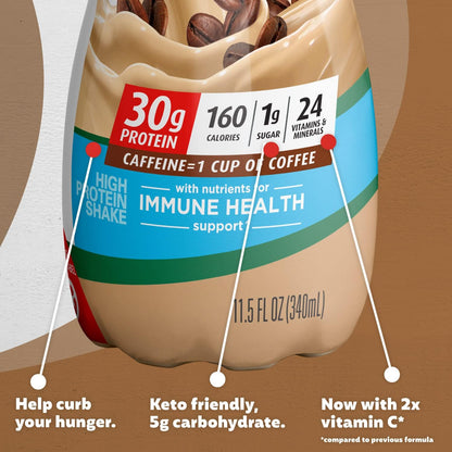 Premier Protein - Café Latte Protein Shake 340 ml
