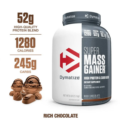 Dymatize Mass gainer - Rich Chocolate 2.7 kg