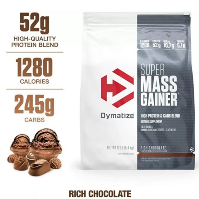 Dymatize Mass gainer - Rich Chocolate 5.4 kg