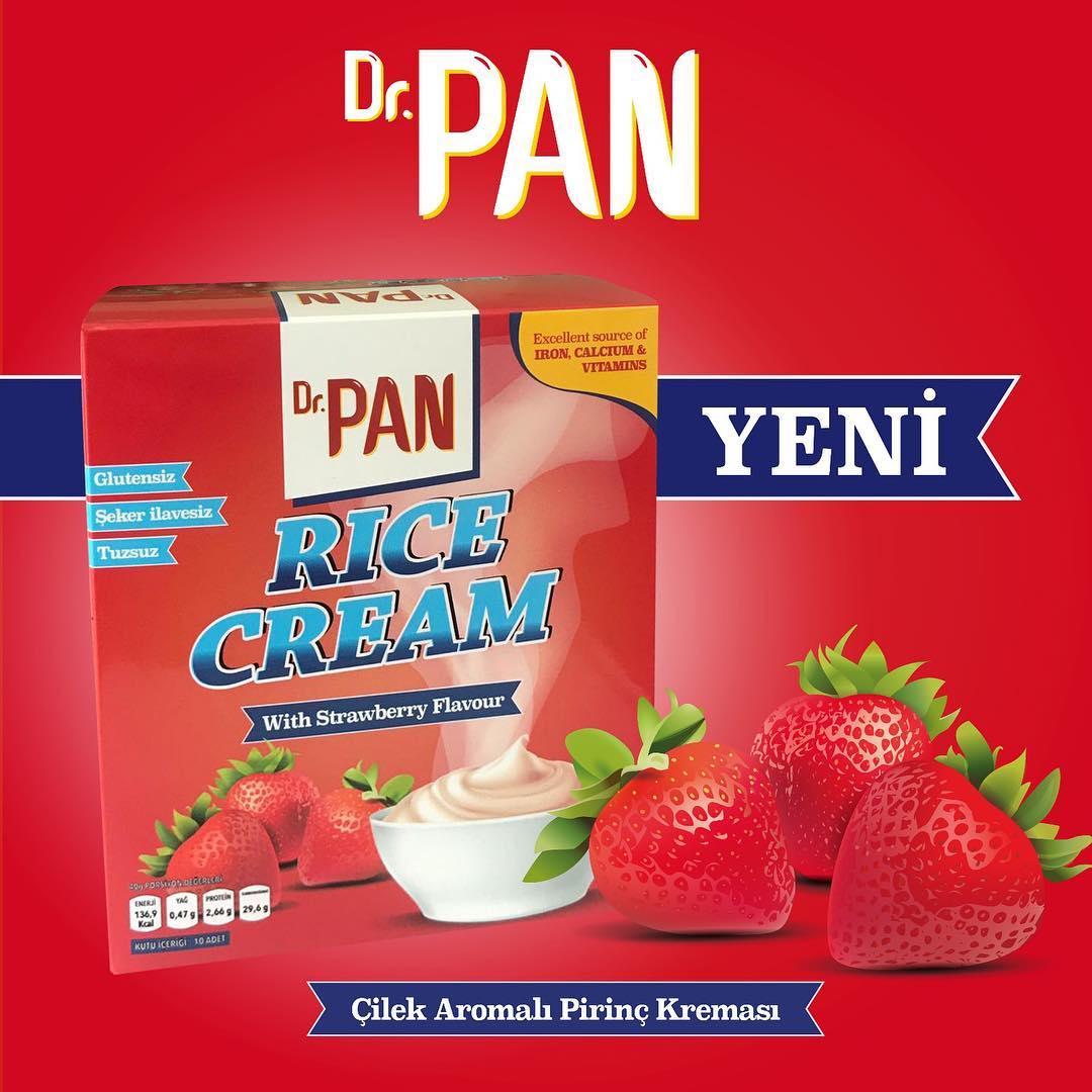 Dr. Pan - Cream Of Rice Strawberry