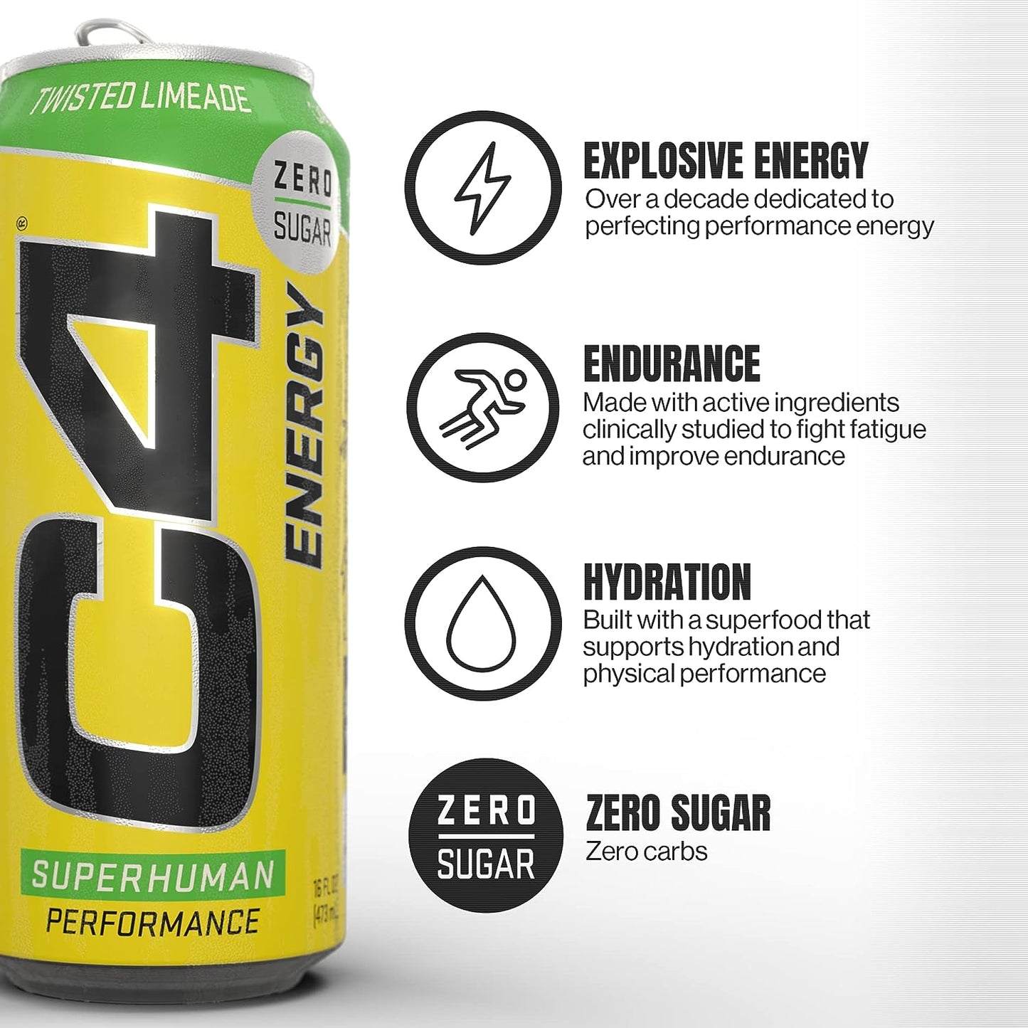 Cellucor C4 - Energy Drink Twisted Limeade 473 ml